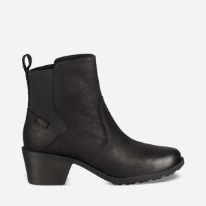 Teva Anaya Chelsea Waterproof Damen Stiefel Schwarz (Österreich)